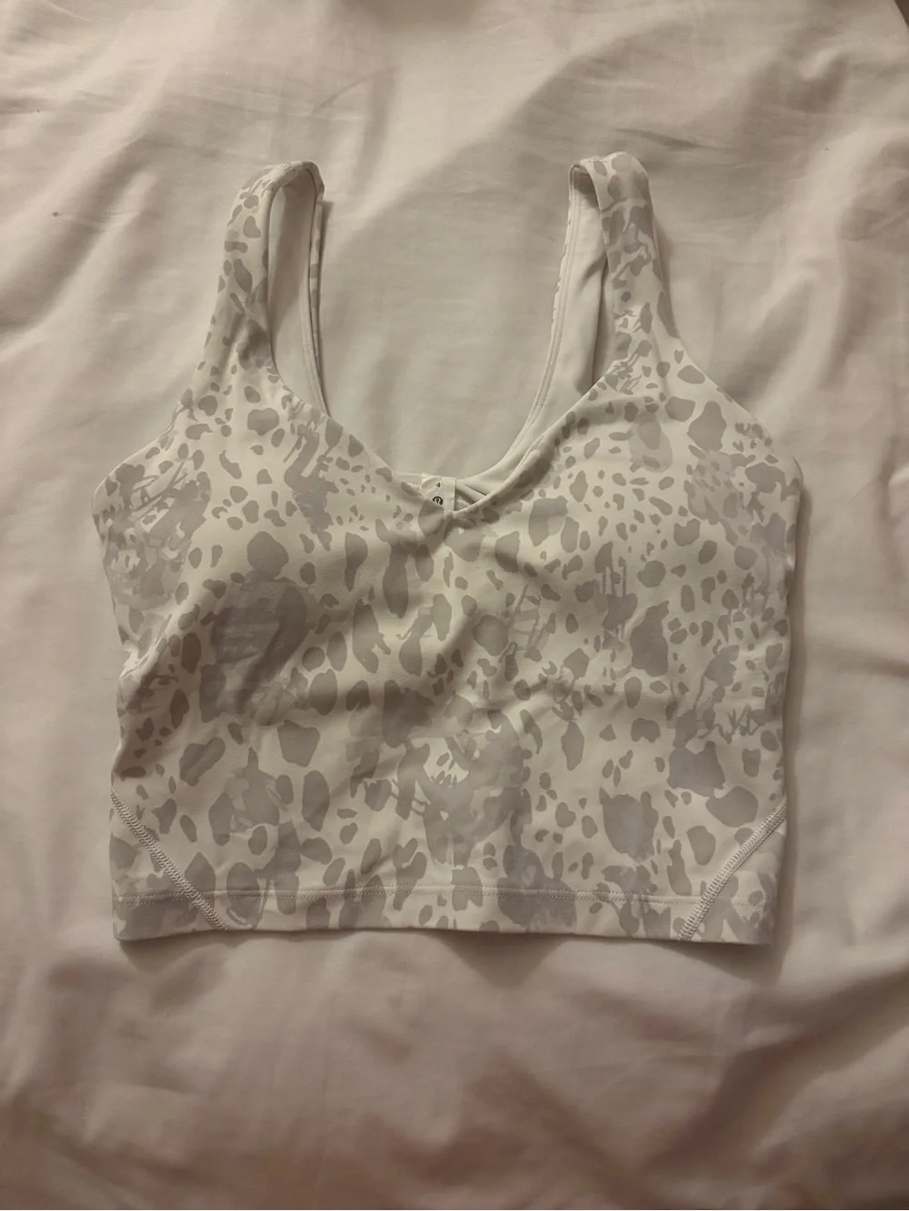 Lululemon Leopard Print Align Tank Top